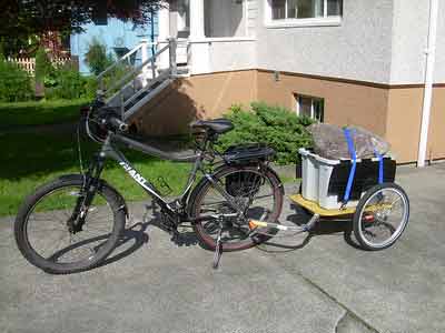Suggestions for making your bike trailers more Comfortable